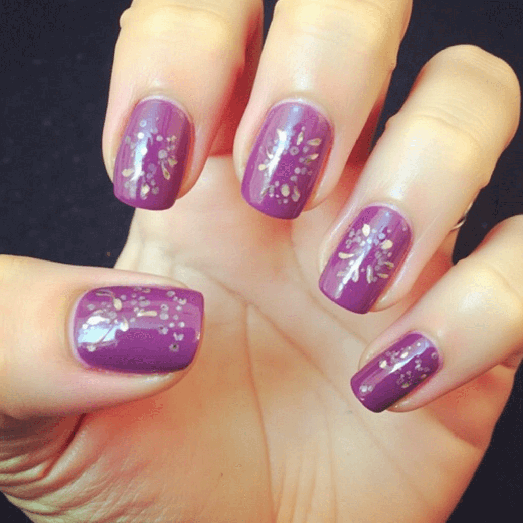 Purple Nail Designs