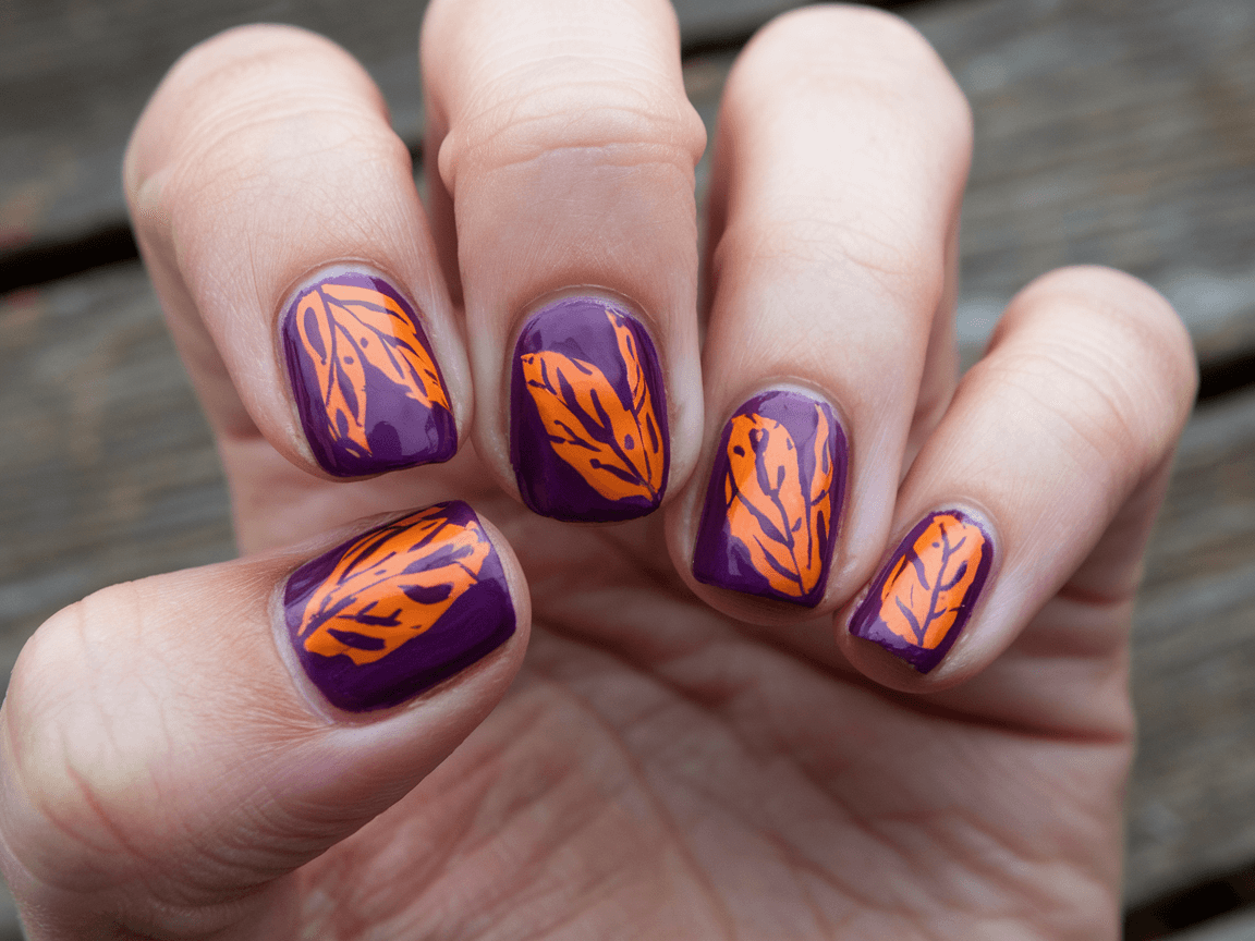 Purple Nail Designs