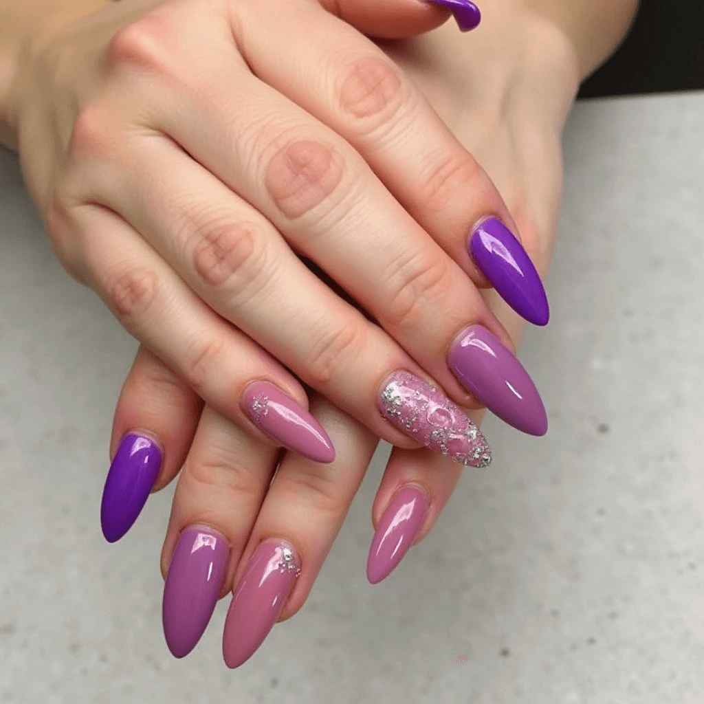 Purple Nail Designs