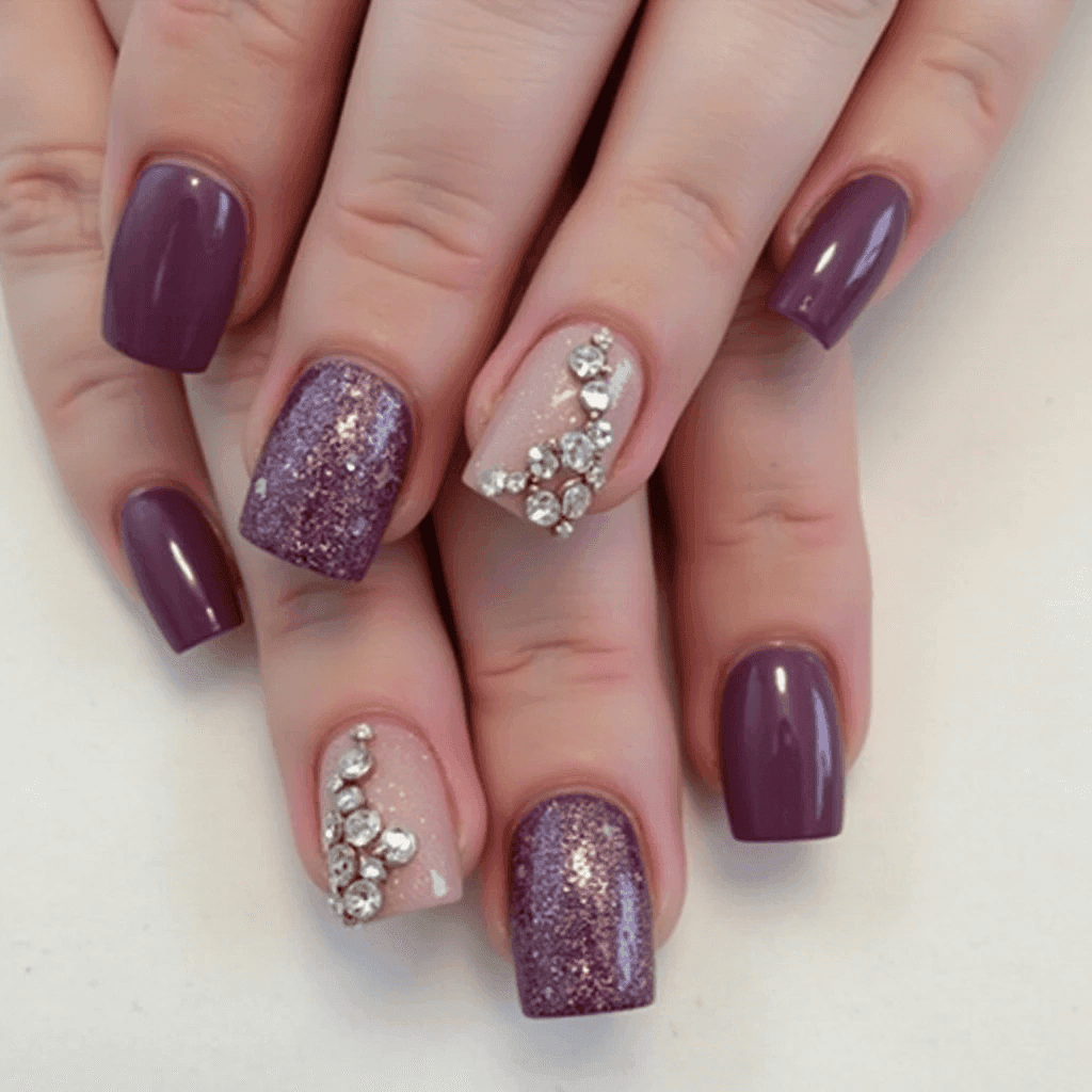 Purple Nail Designs