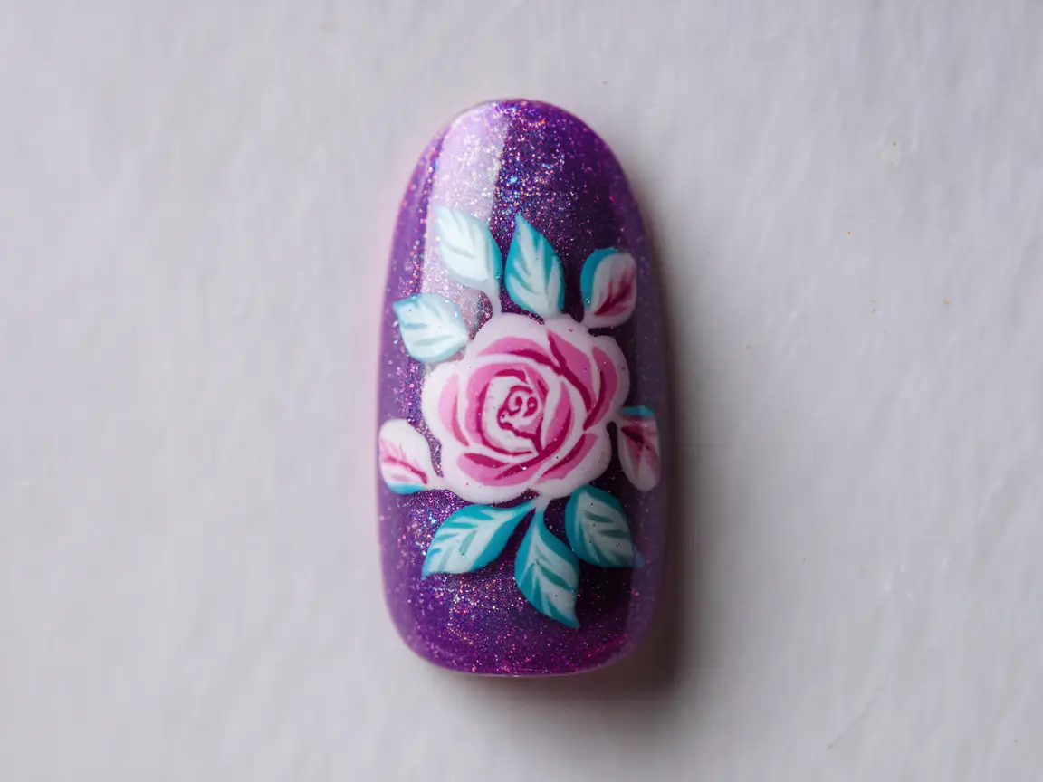 Purple Nail Designs