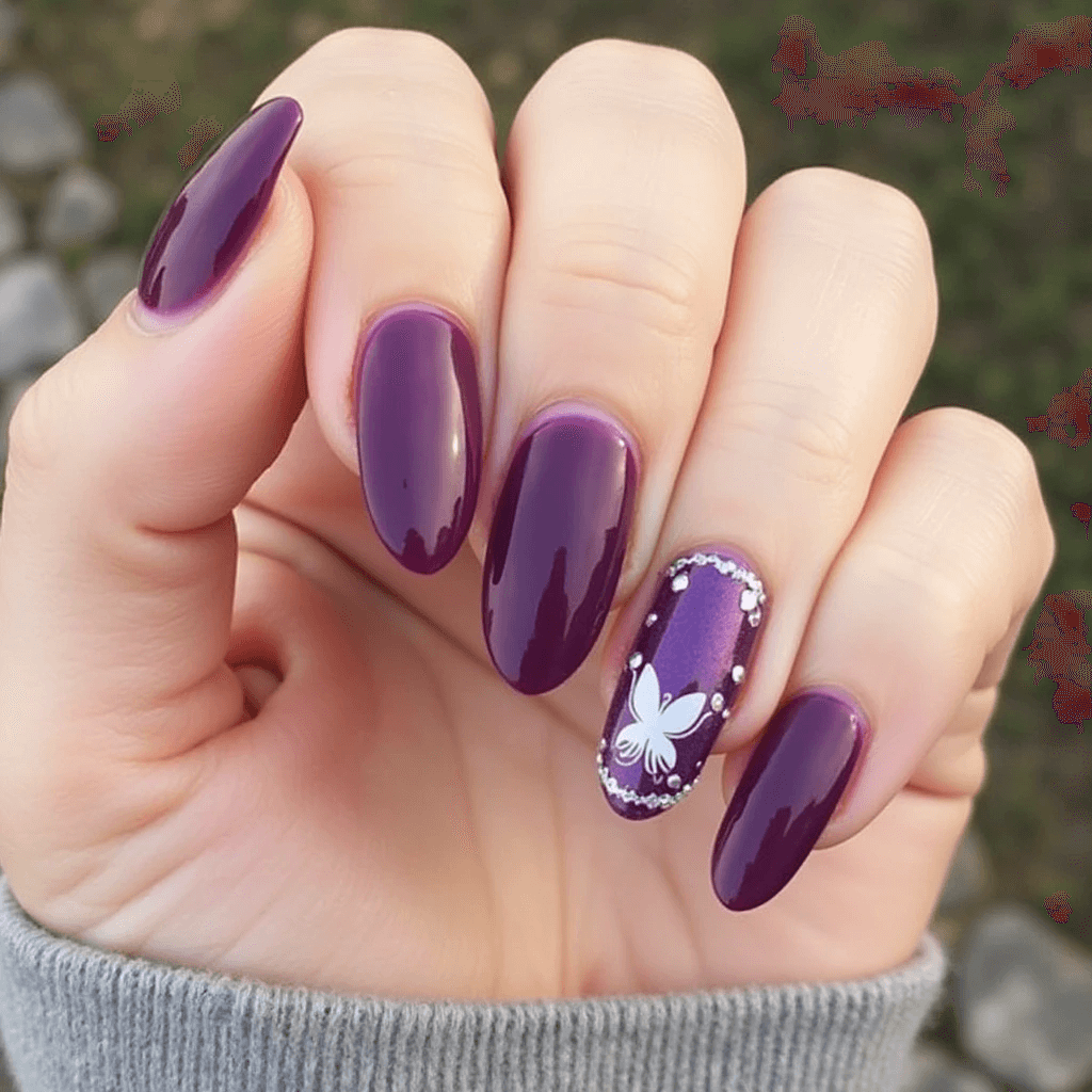 Purple Nail Designs