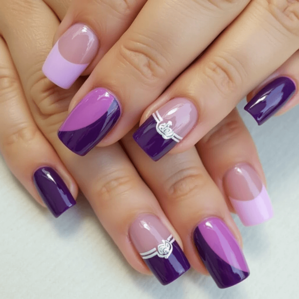 Purple Nail Designs