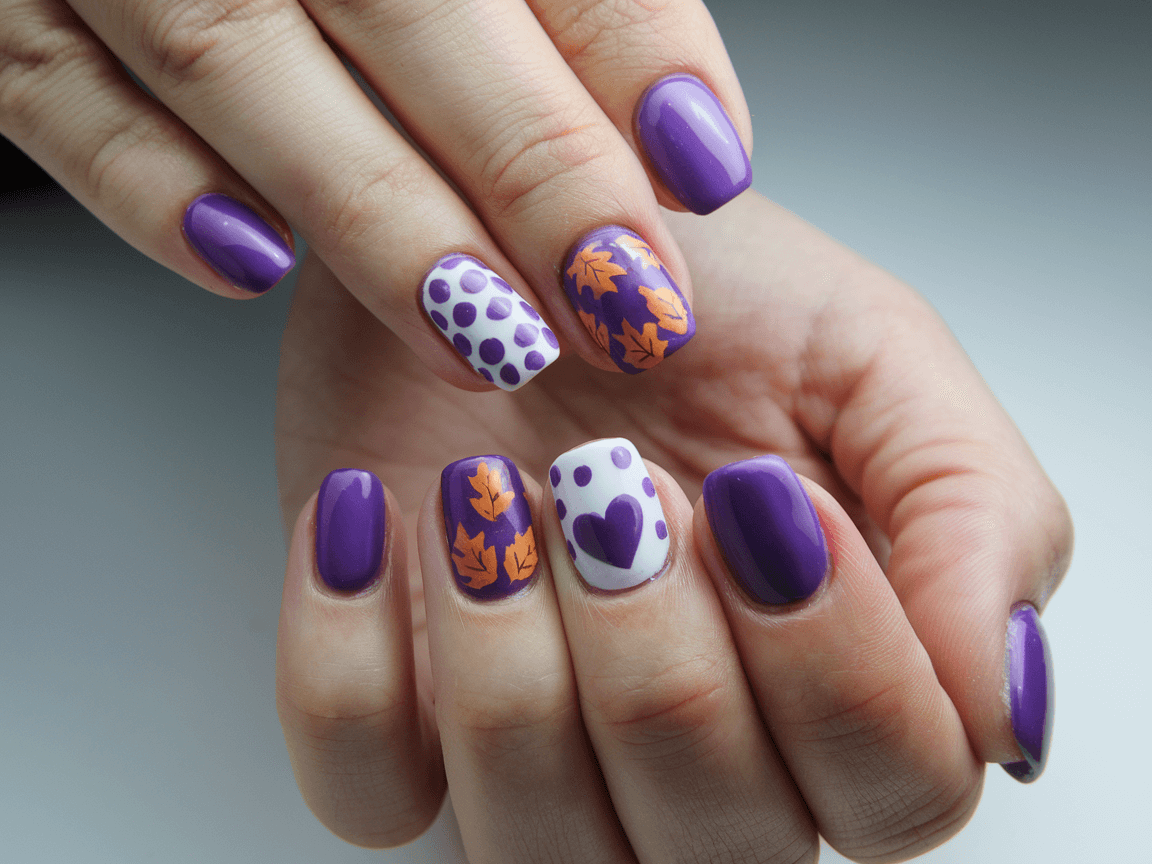 Purple Nail Designs