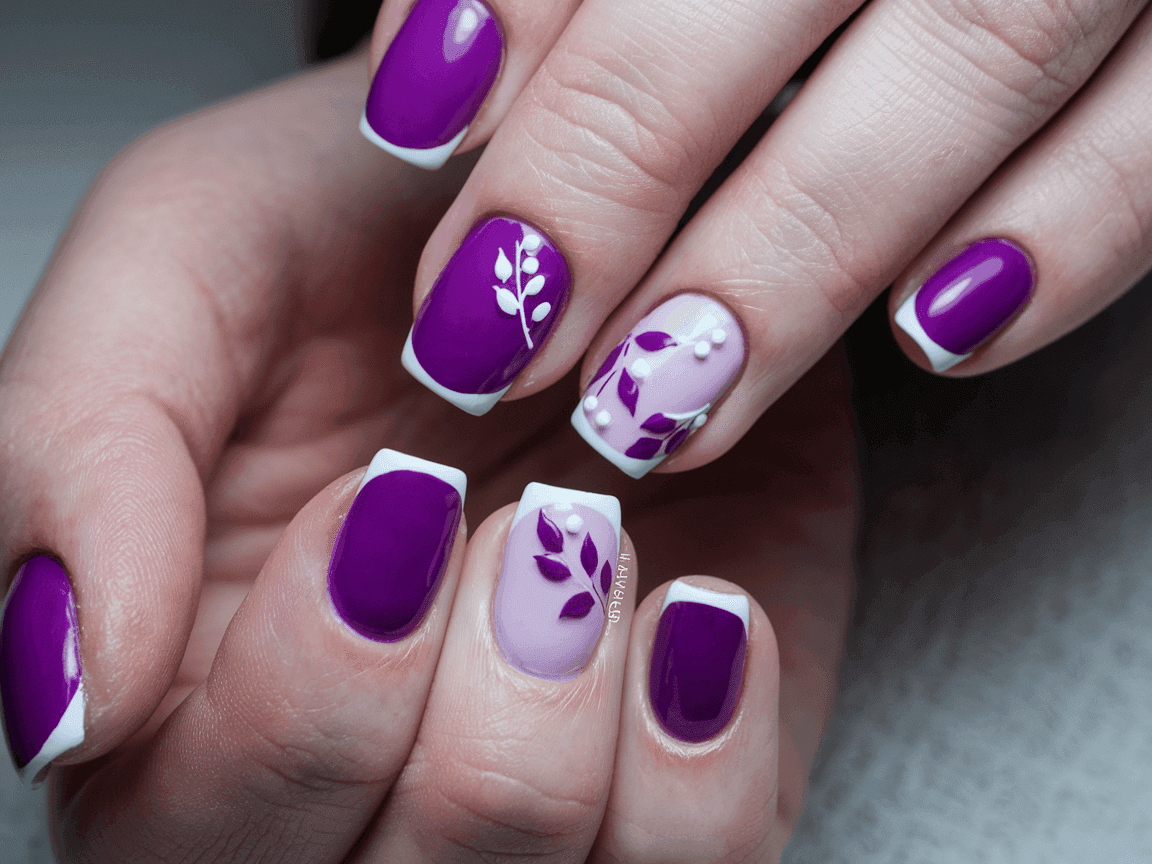 Purple Nail Designs