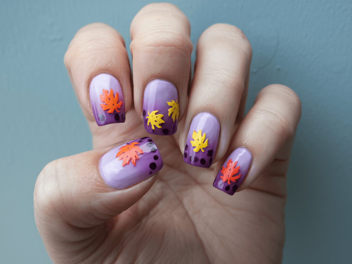 Purple Nail Designs