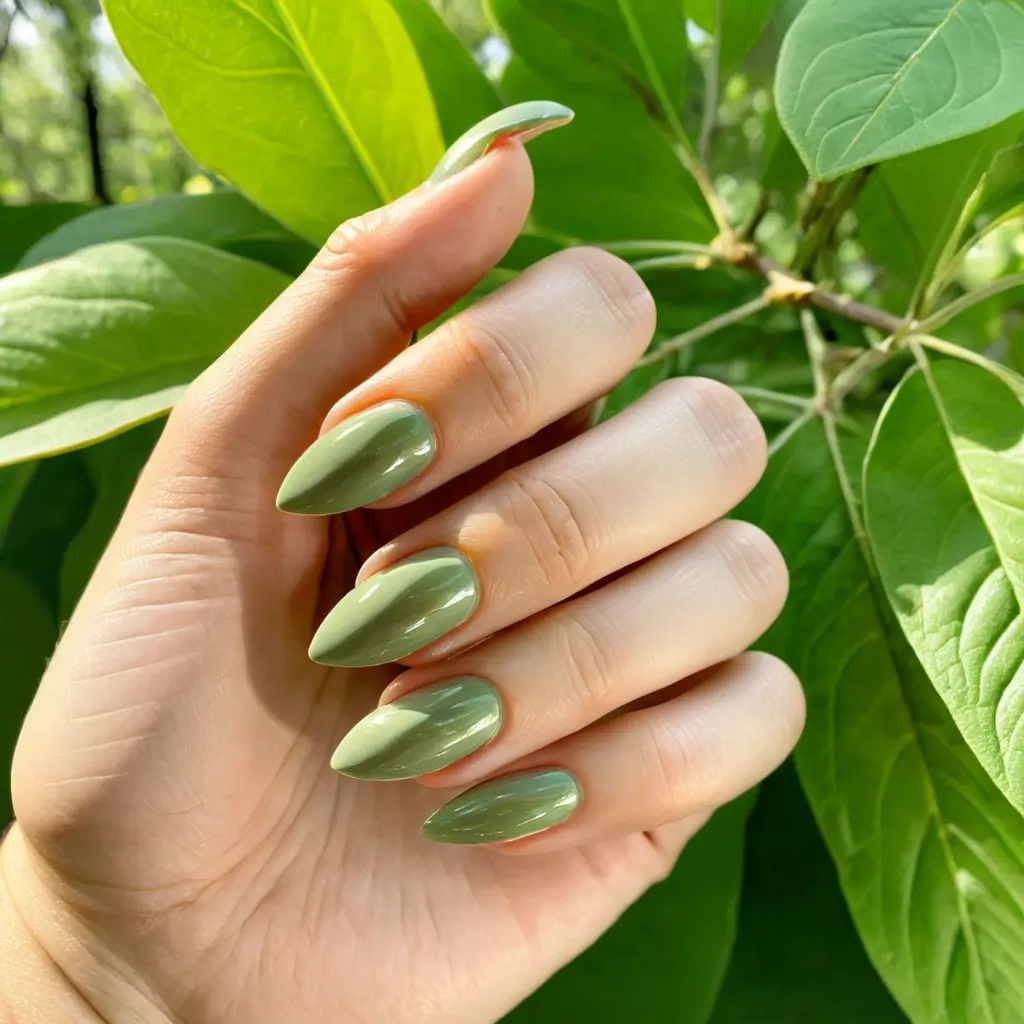 Green Nail Polish