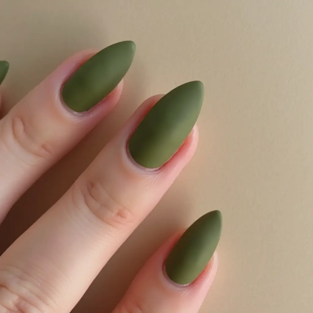 Green Nail Polish