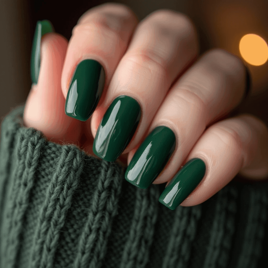 Green Nail Polish