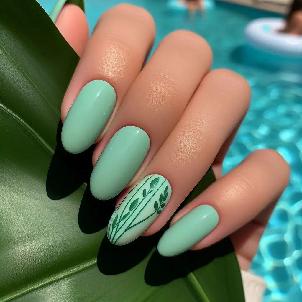 Green Nail Polish