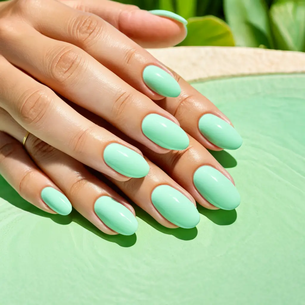 Green Nail Polish