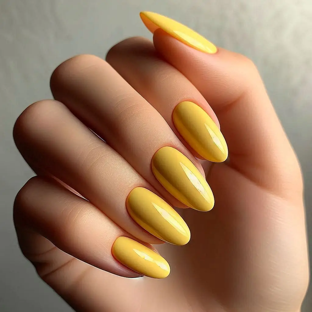 Yellow Nail Polish 