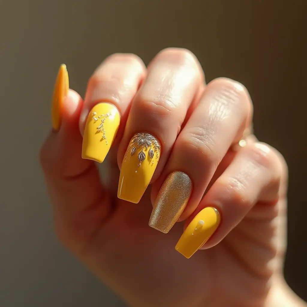 Yellow Nail Polish