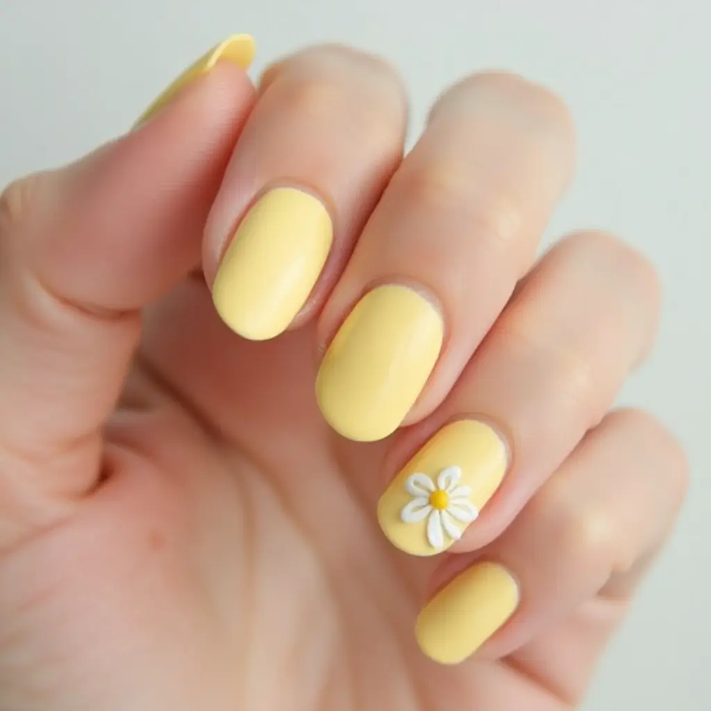 Yellow Nail Polish