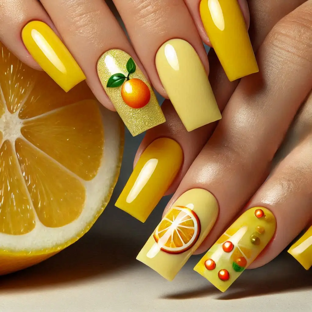 Yellow Nail Polish