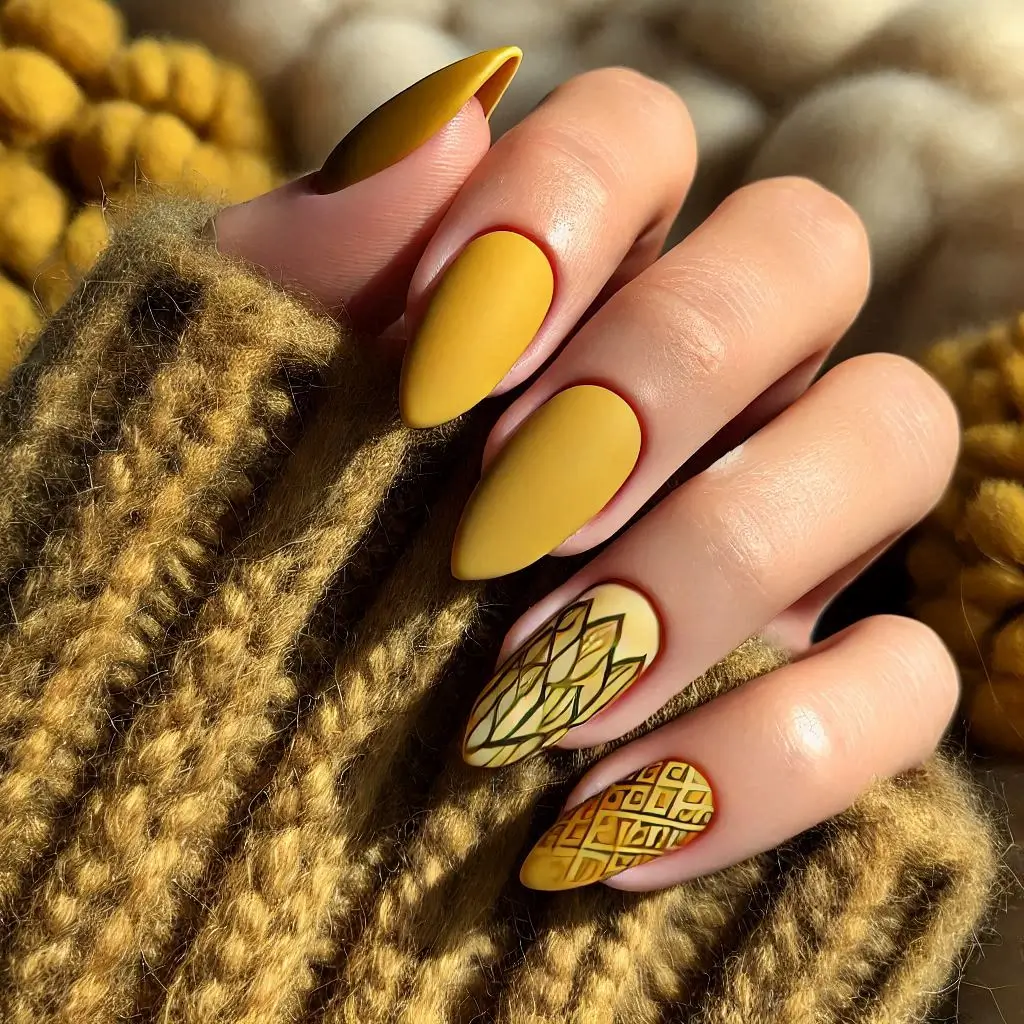 Yellow Nail Polish