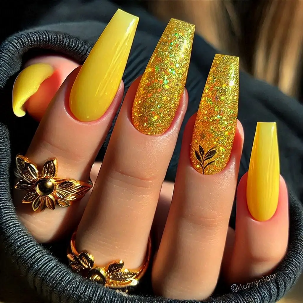 Yellow Nail Polish