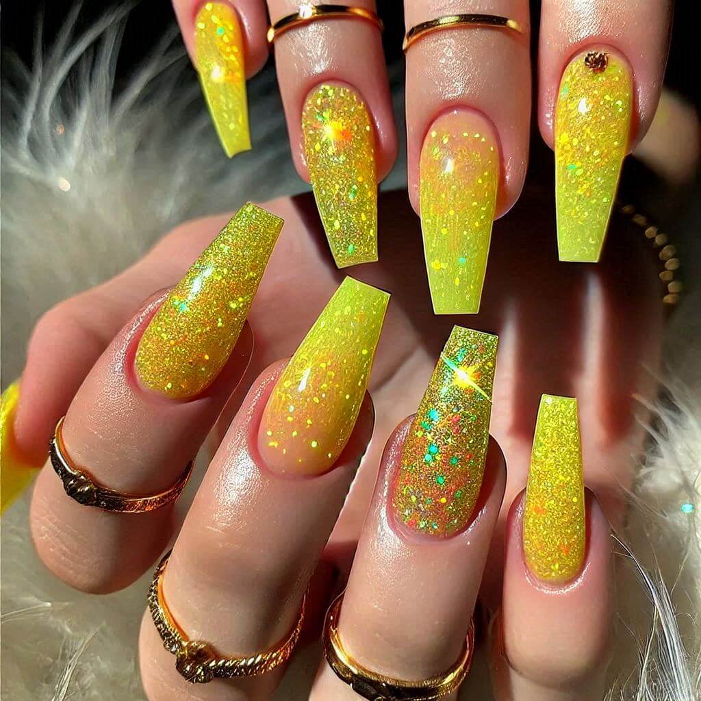 Yellow Nail Polish