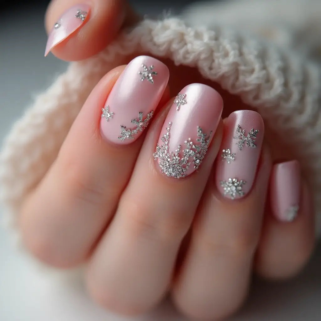 Pink and White Nail Designs