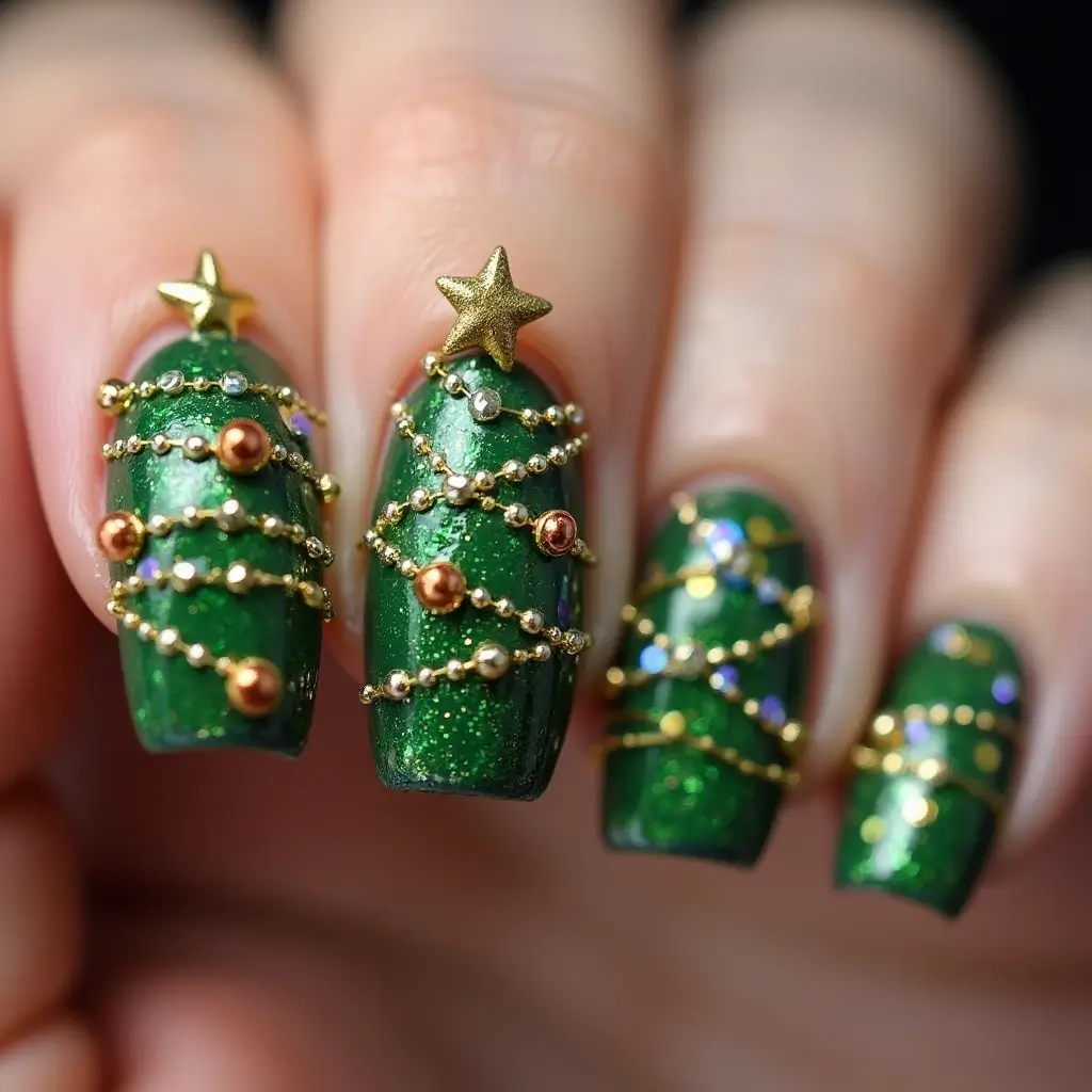 Christmas Nail Art Stickers 