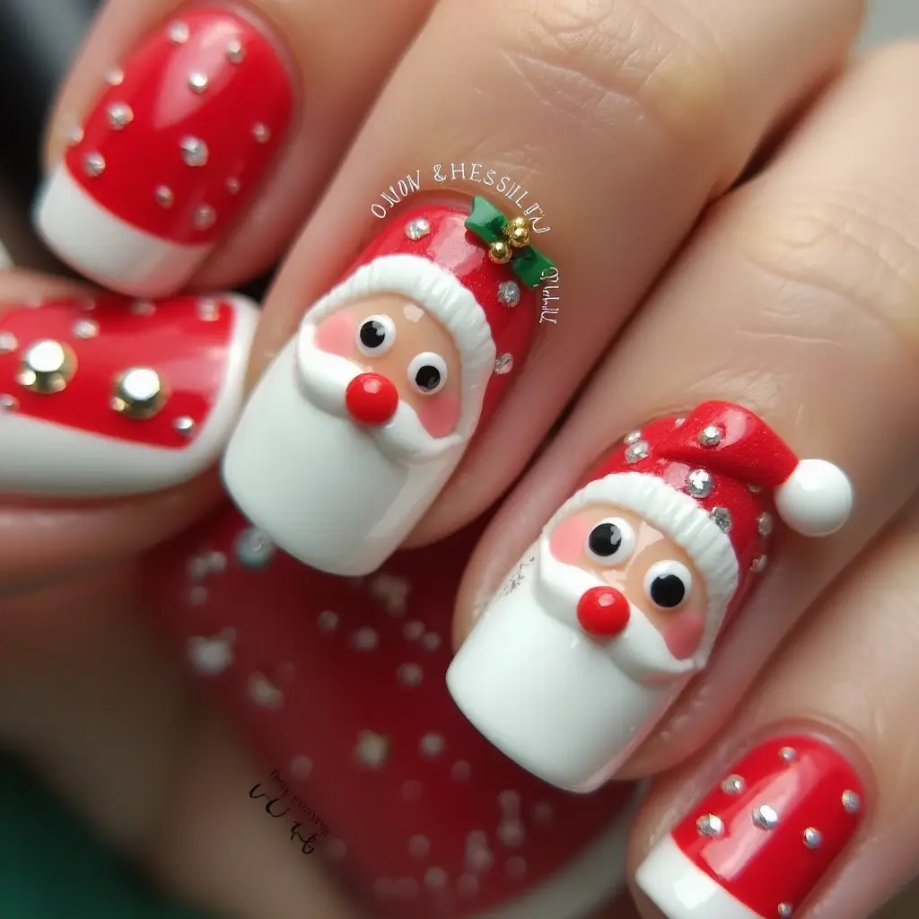 Christmas Nail Art Stickers 