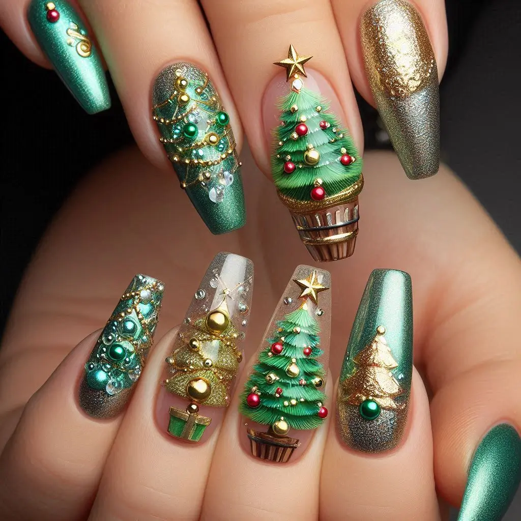 Christmas Nail Art Stickers 