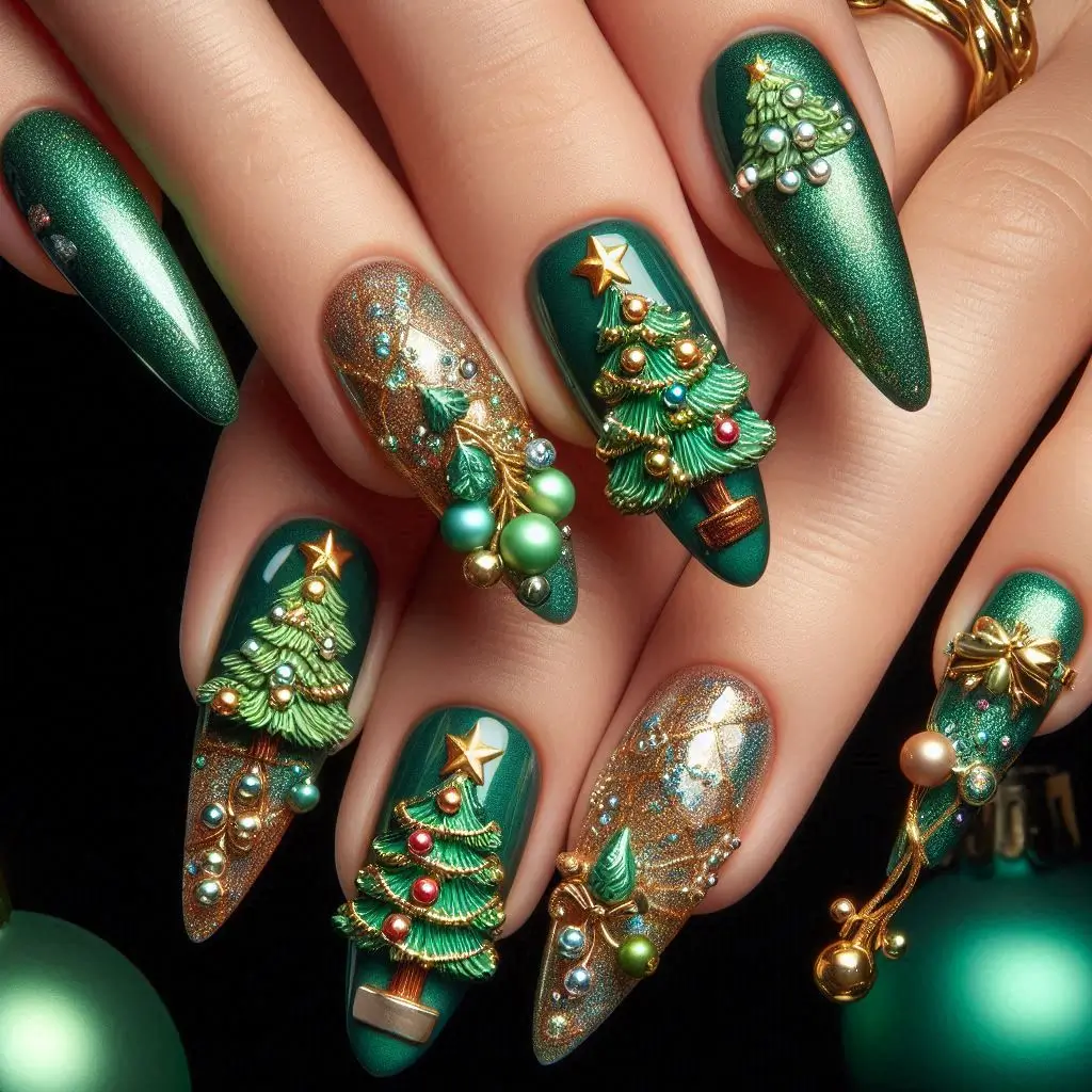 Christmas Nail Art Stickers 