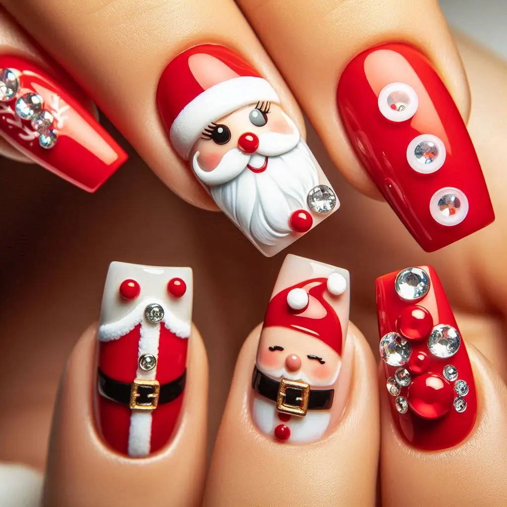 Christmas Nail Art Stickers 