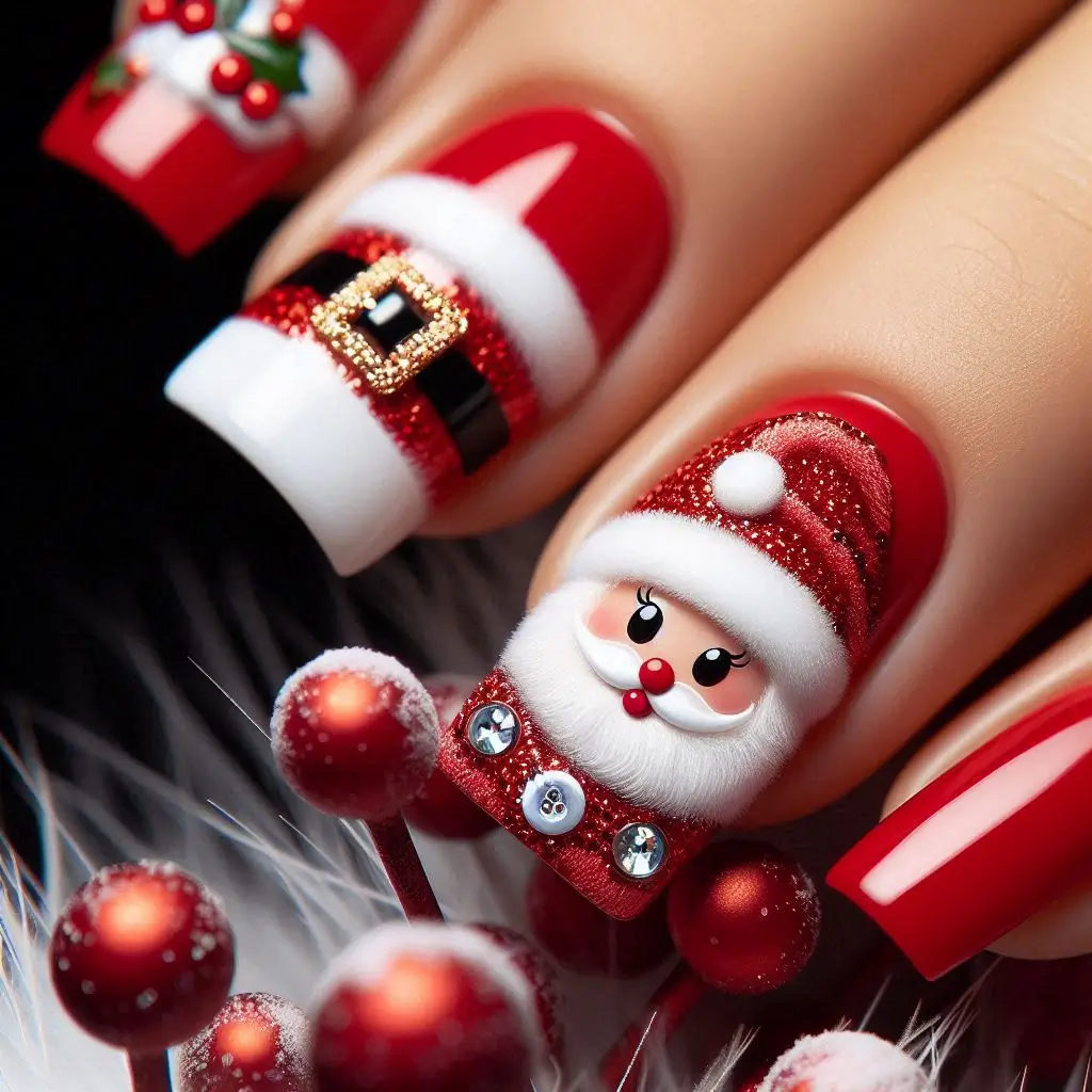 Christmas Nail Art Stickers 