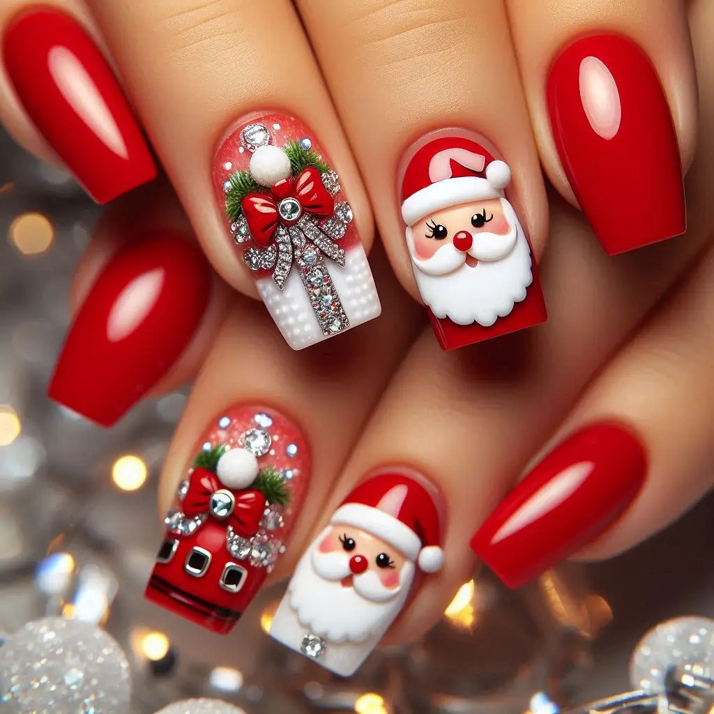 Christmas Nail Art Stickers 