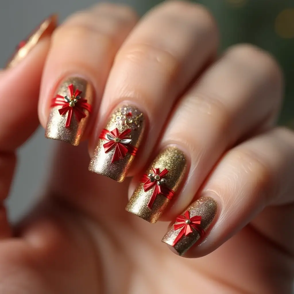 Christmas Nail Art Stickers 