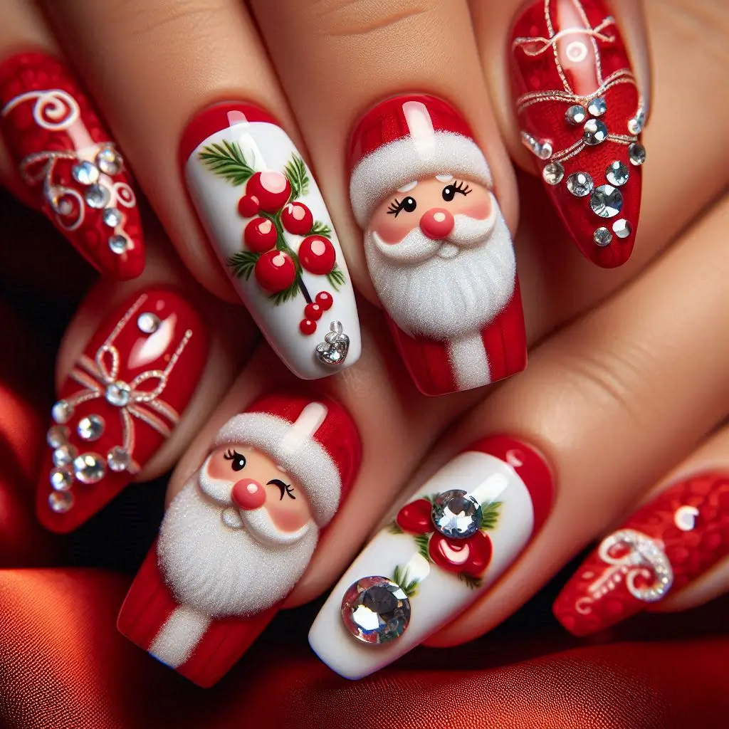 Christmas Nail Art Stickers 