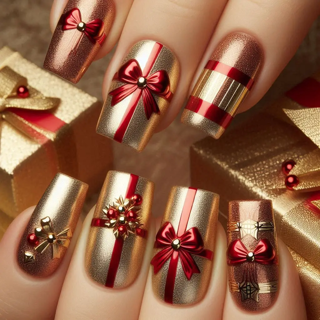 Christmas Nail Art Stickers 