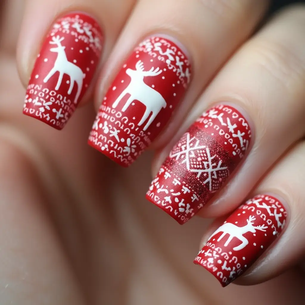 Christmas Nail Art Stickers 