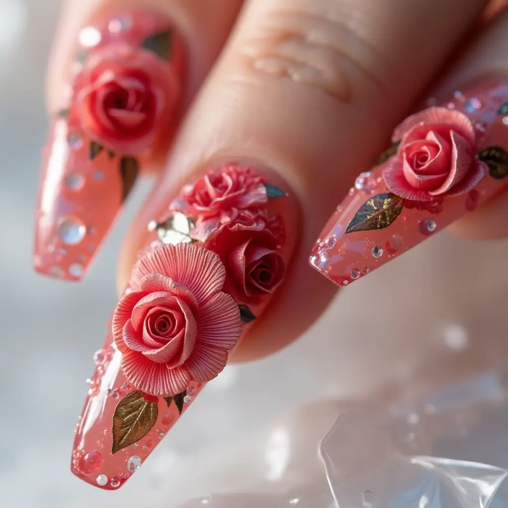 Flower Nail Designs