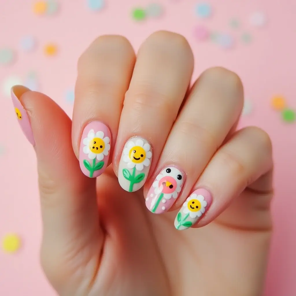 Flower Nail Designs