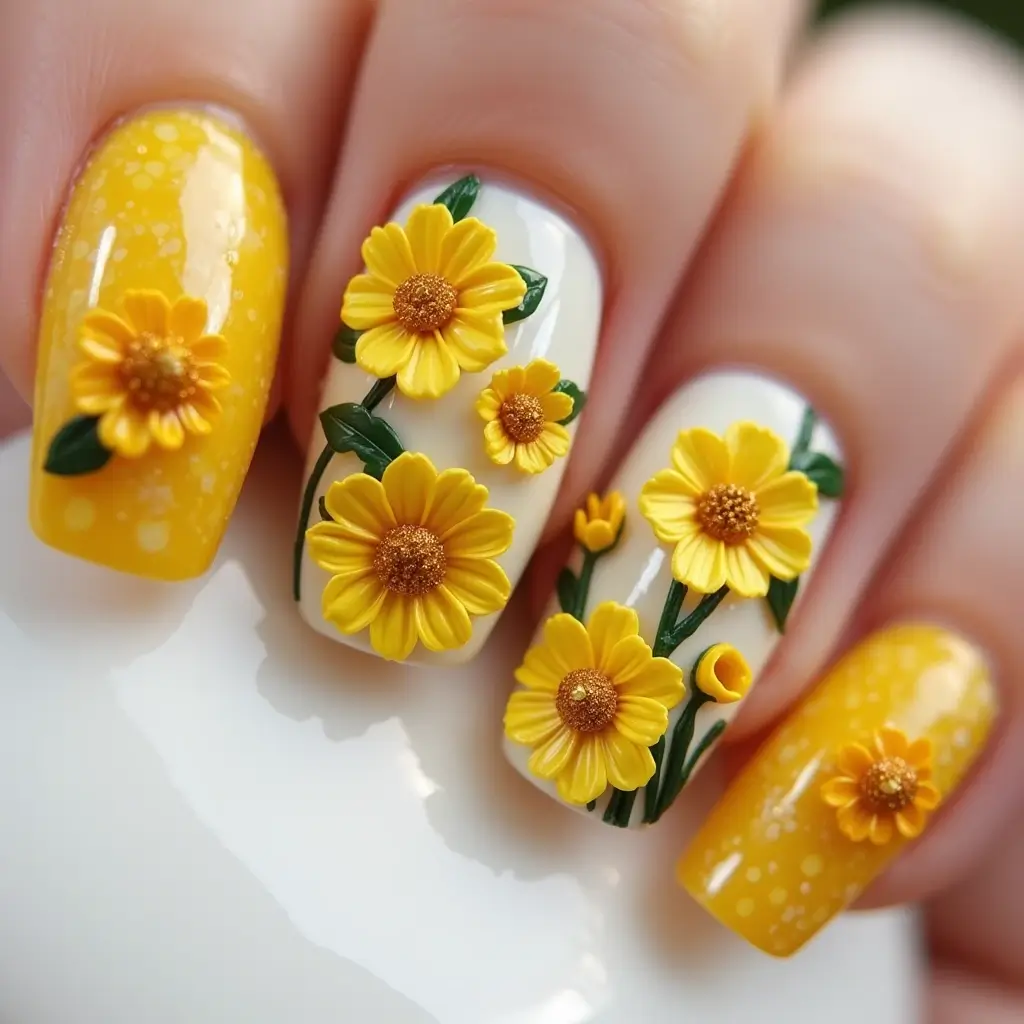 Flower Nail Designs