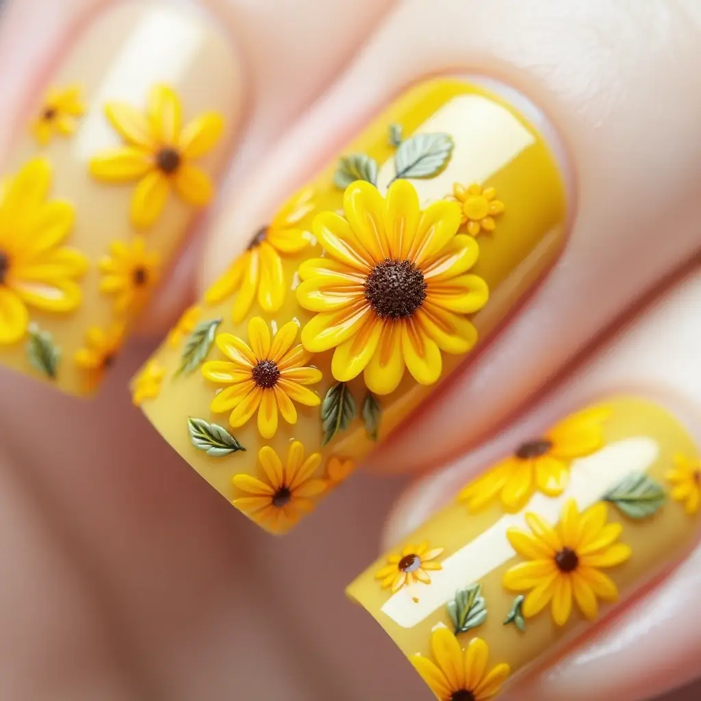 Flower Nail Designs