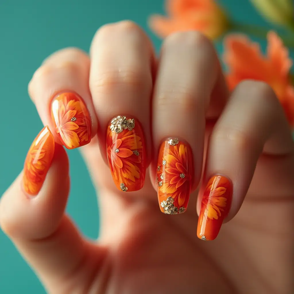 Flower Nail Designs