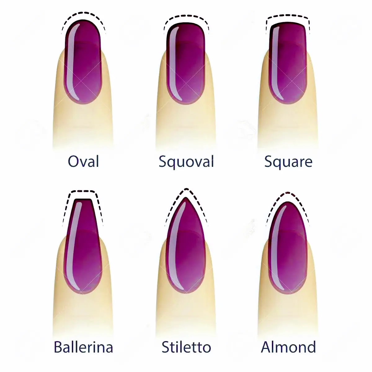 nail shapes