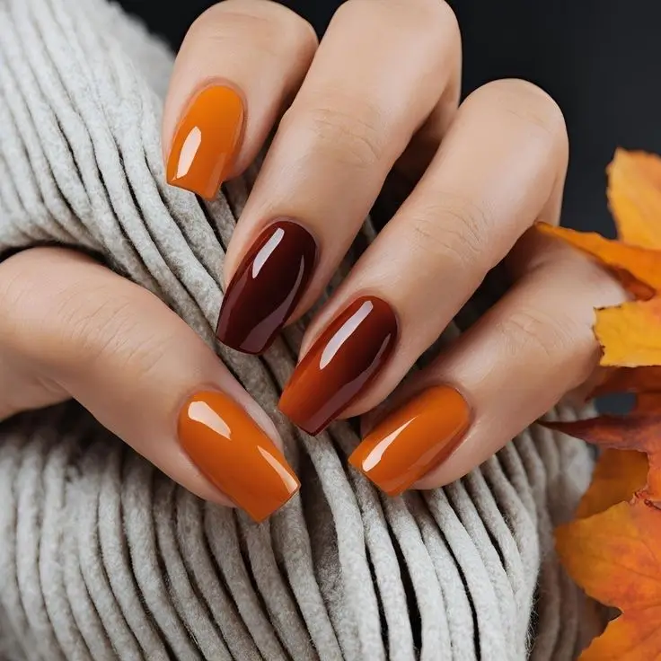 Orange Nail Polish