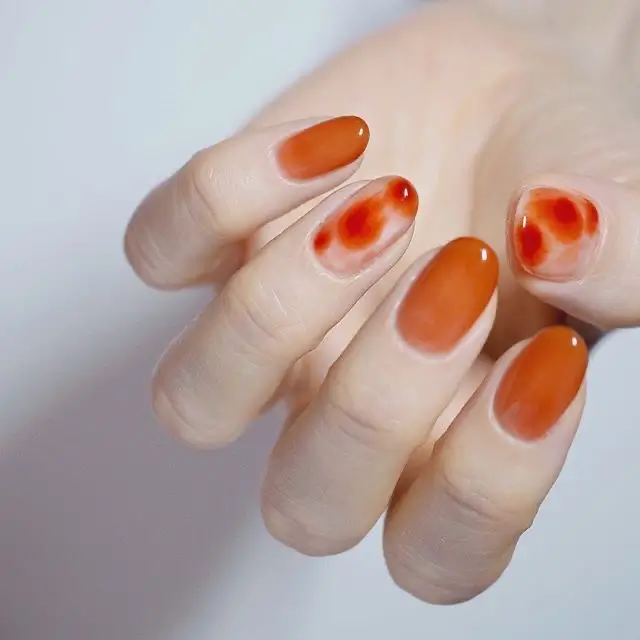 Orange Nail Polish