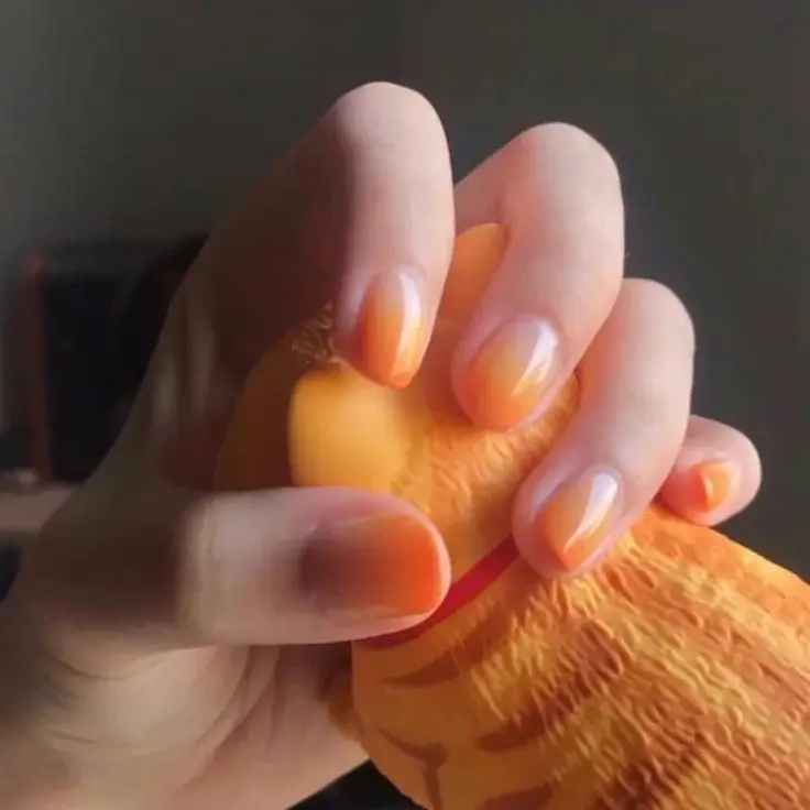 Orange Nail Polish