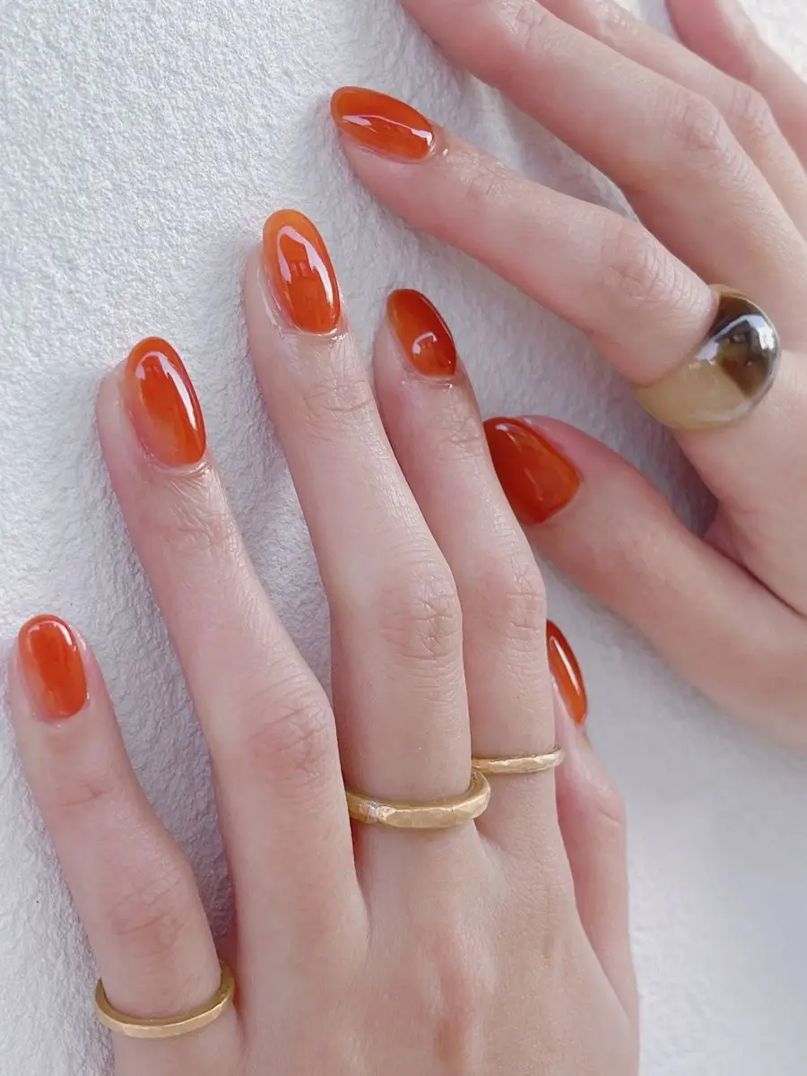 Orange Nail Polish