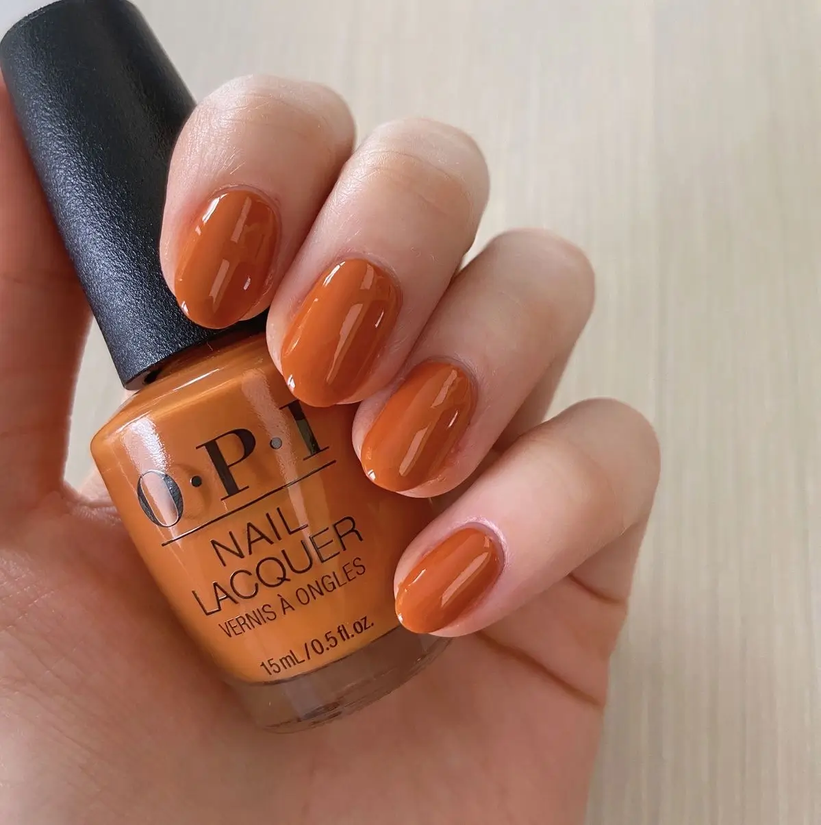 Orange Nail Polish