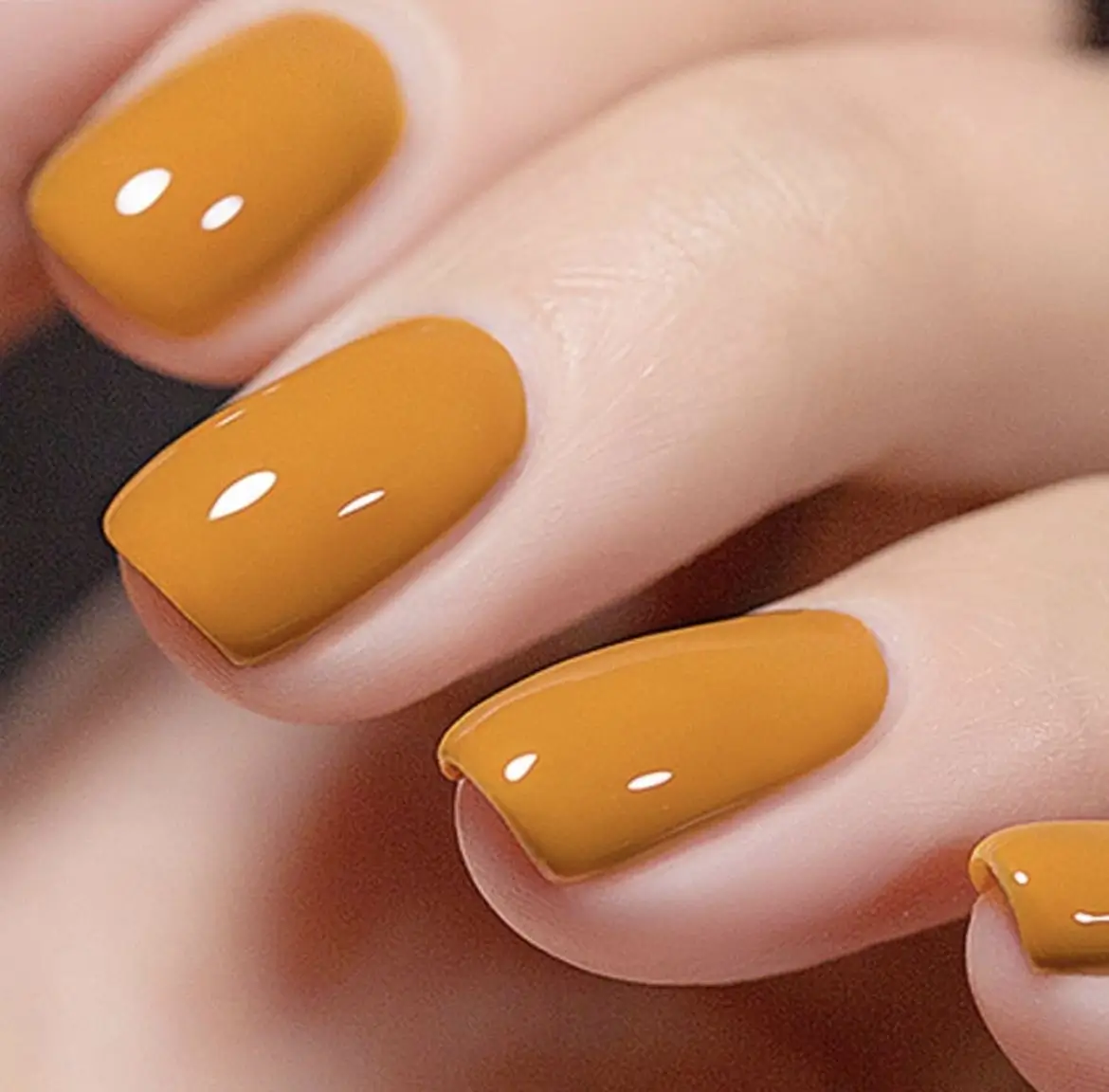 Orange Nail Polish