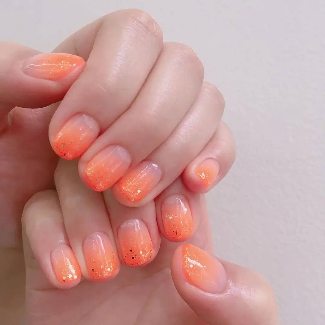 Orange Nail Polish