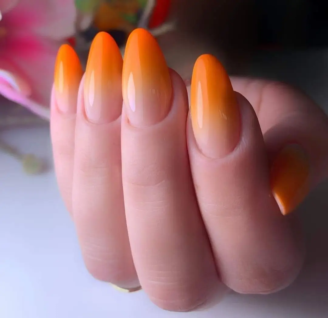 Orange Nail Polish