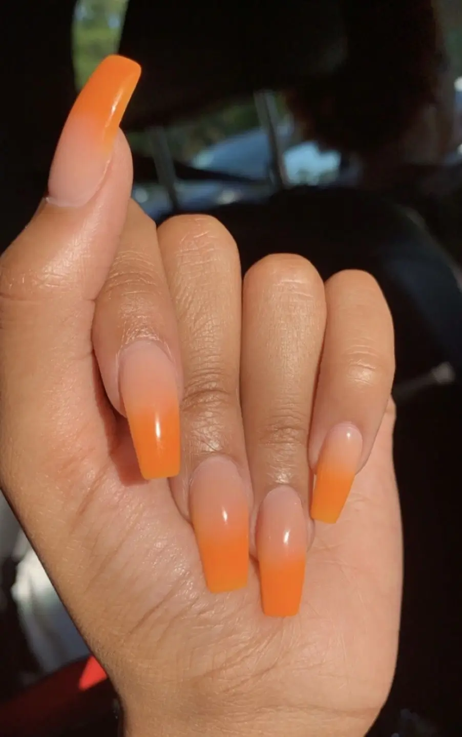 Orange Nail Polish