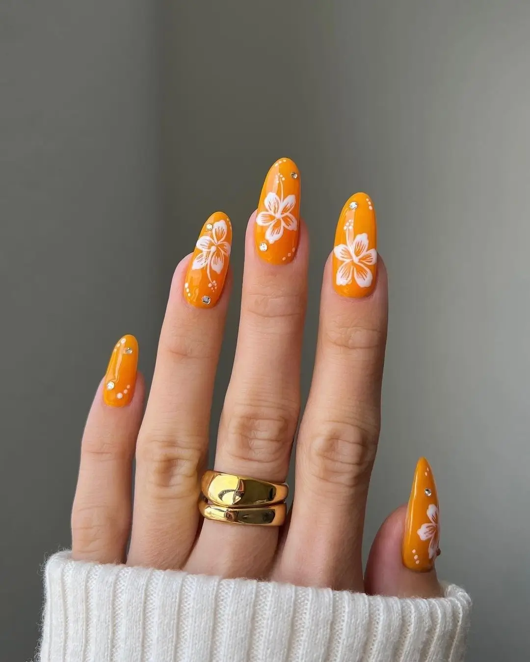 Orange Nail Polish